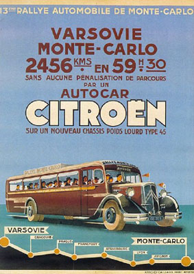 Citroen|13 Rallye Automobile De Monte-Carlo